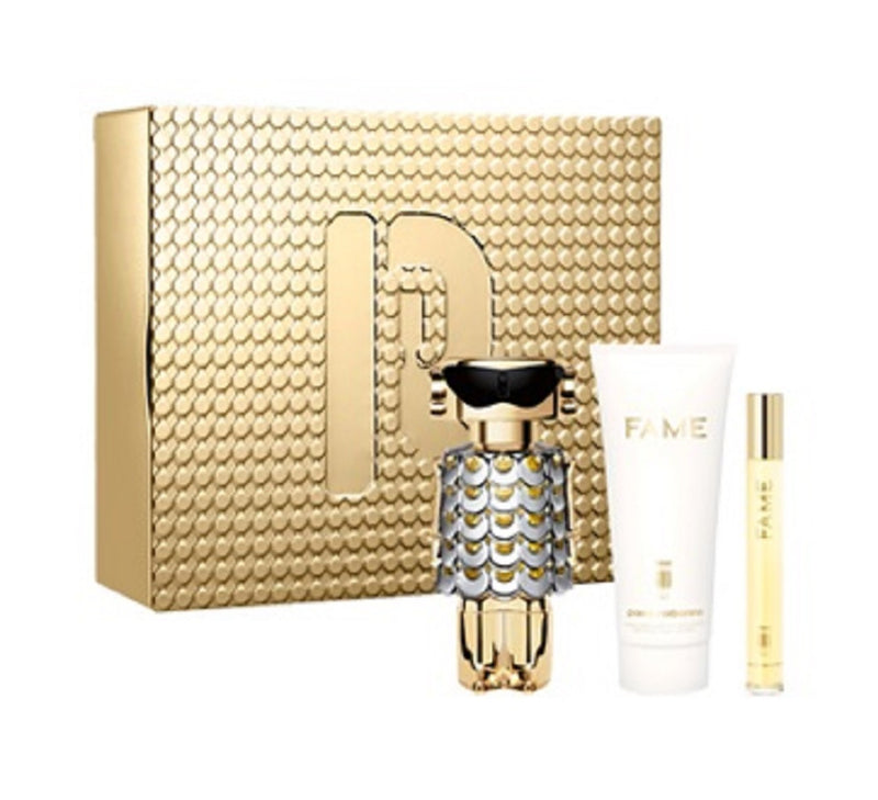 Fame Paco Rabanne para mujer / SET - RECARGABLE - 80 ml Eau De Parfum Spray