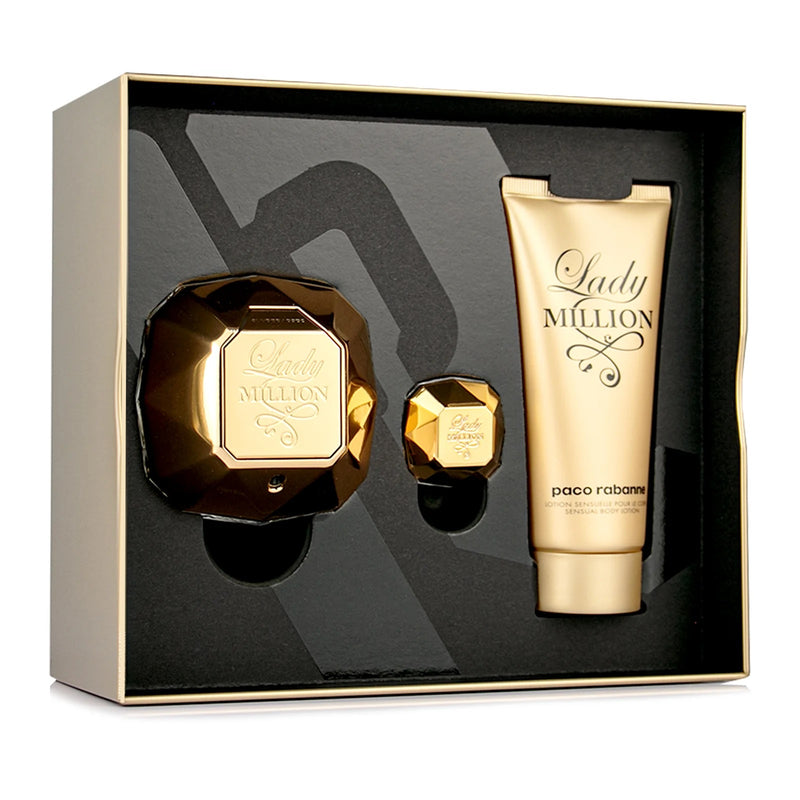 Lady Million para mujer / SET - 80 ml Eau De Parfum Spray