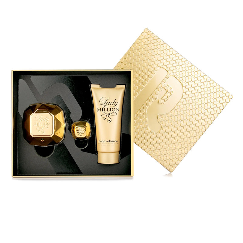 Lady Million para mujer / SET - 80 ml Eau De Parfum Spray