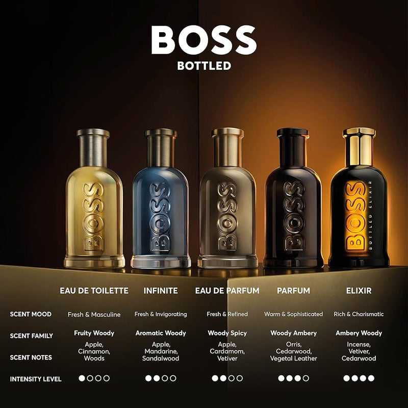 Boss Bottled Parfum para hombre / 100 ml Parfum Spray