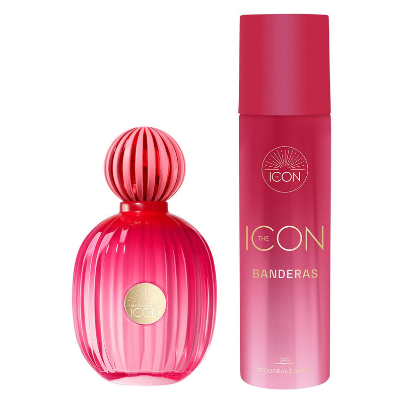 The Icon para mujer / SET - 100 ml Eau De Parfum Spray