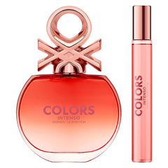 Colors Woman Rose Intenso para mujer / SET - 80 ml Eau De Parfum Spray