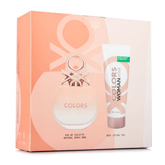 Colors Woman Rose para mujer / SET - 80 ml Eau De Toilette Spray