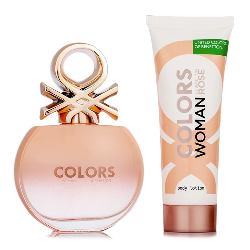 Colors Woman Rose para mujer / SET - 80 ml Eau De Toilette Spray