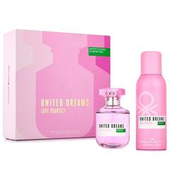 United Dreams Love Yourself para mujer / SET - 80 ml Eau De Toilette Spray